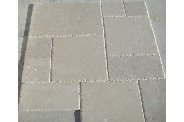 Beige Marble French Pattern Set